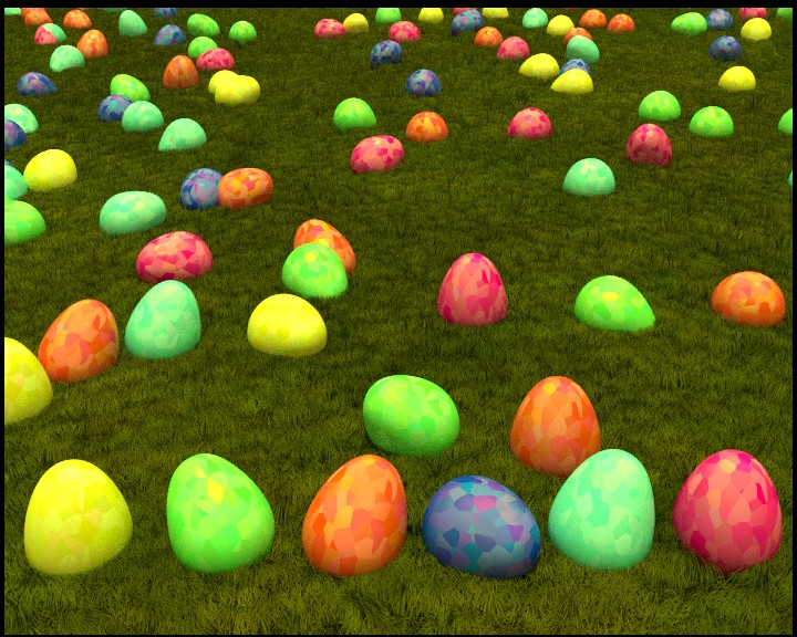 Easter Egg procedural texture preview image 1